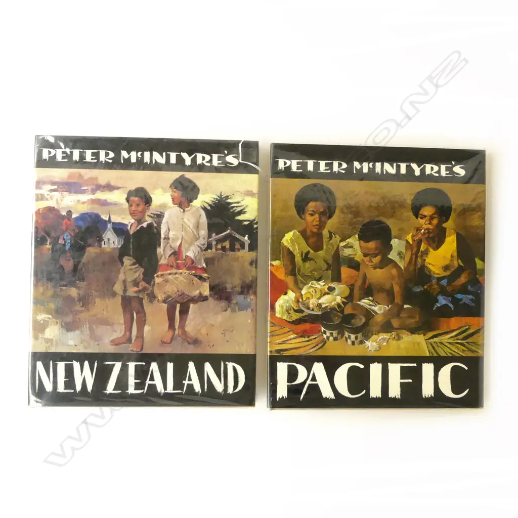 2 PETER MCINTYRE BOOKS; PACIFIC & NZ Image 1++