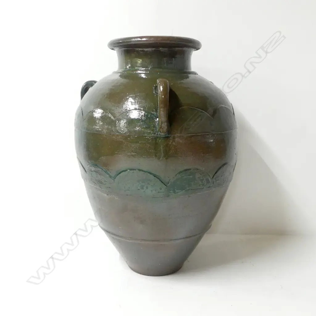 LG GREEN GLAZED POT H.1080mm Image 1++