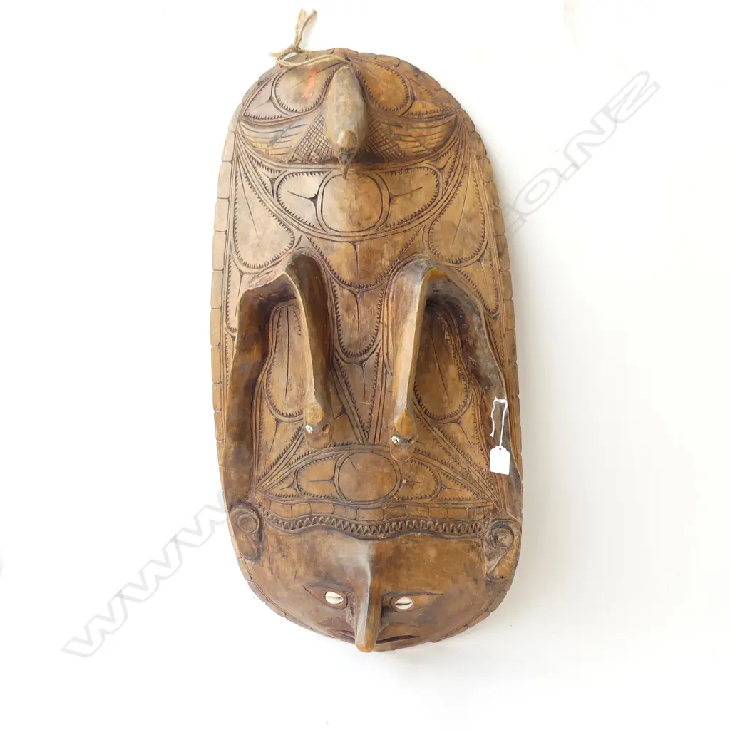 LARGE PNG CONGA EEL & BIRD MASK L780MM Image 1++