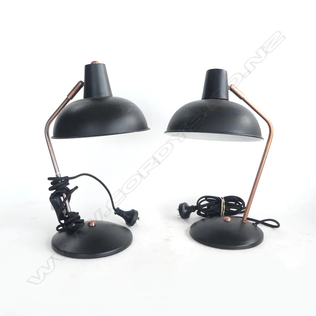 PR CONTEMPORARY BLACK METAL LAMPS H.380mm Image 1++