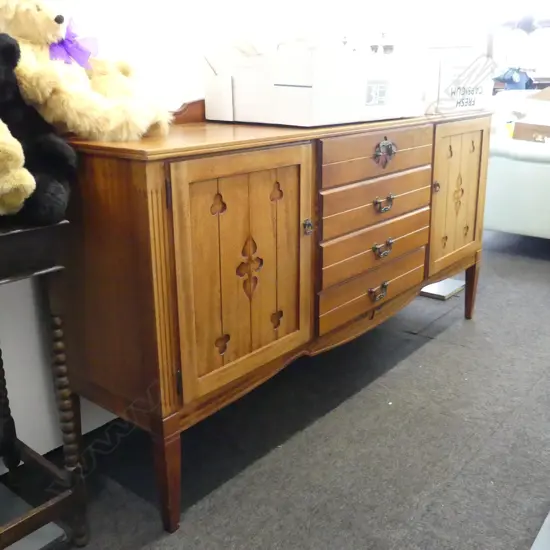 MAHOGANY SIDEBOARD 1665x430x900mm