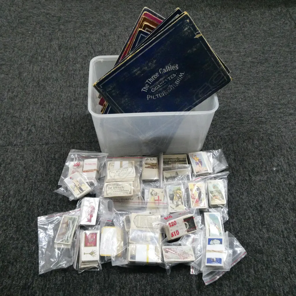 ASST. CIGARETTE CARDS; LOOSE & ALBUMS Image 1++