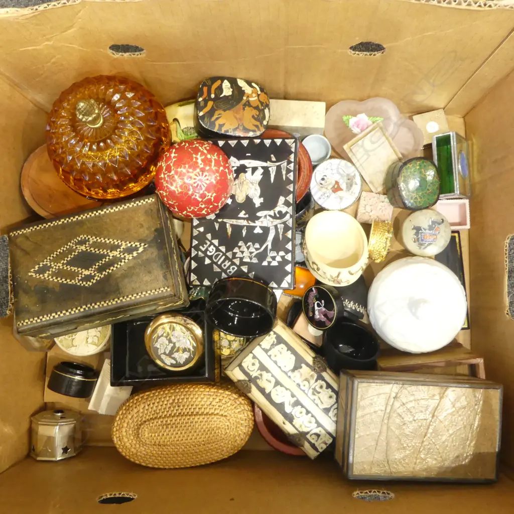 ASST. TRINKET BOXES Image 1++