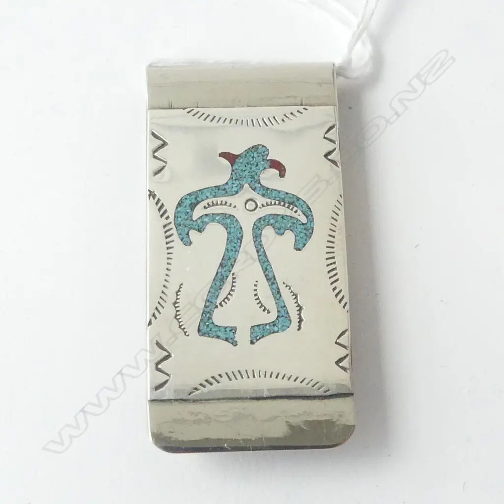 RAY B STG SILVER MONEY/CARD CLIP Image 1++