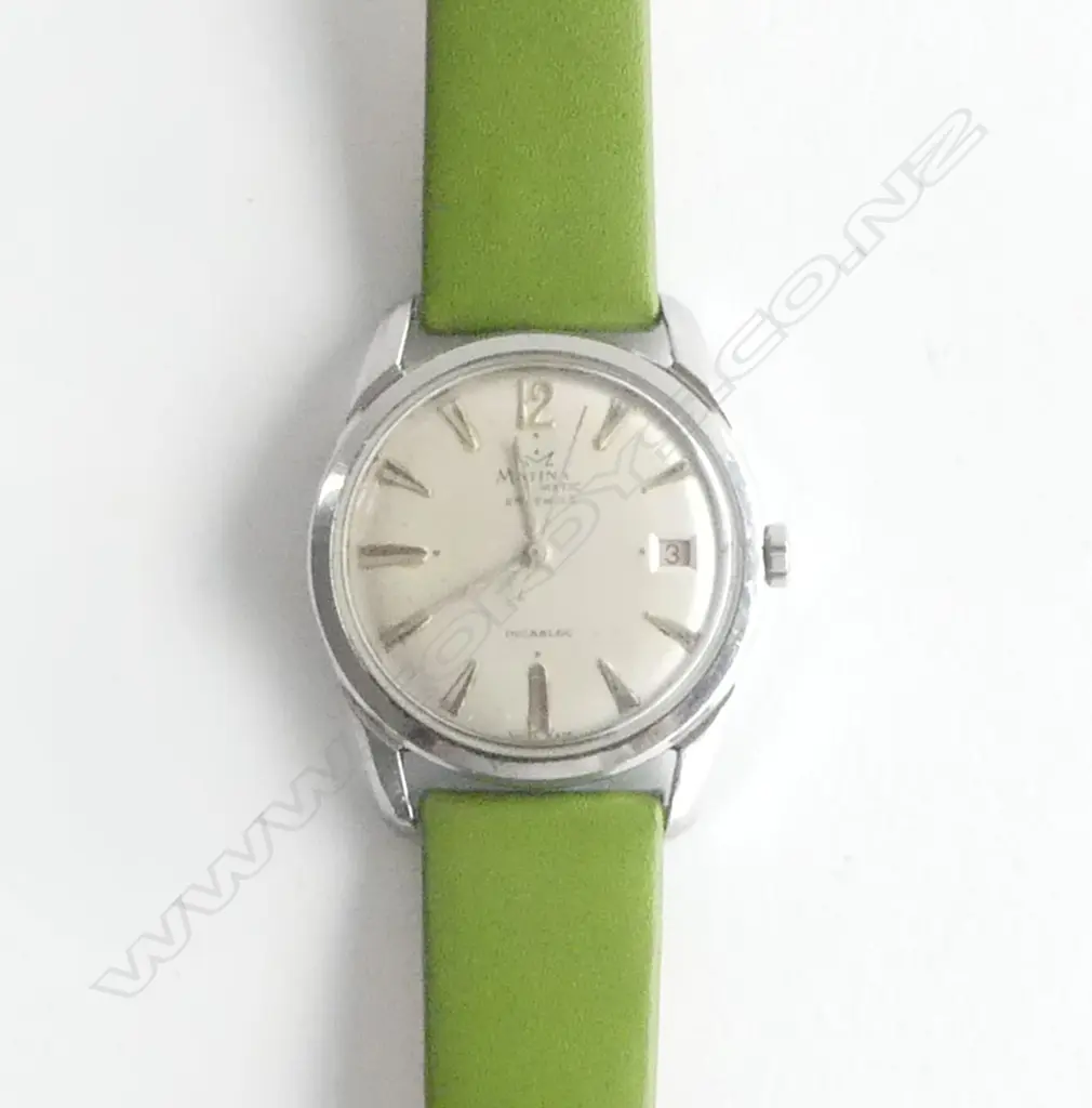 1960s GENTS MATINA AUTO SWISS WATCH 25 JEWELS (RUNNING) Image 1++