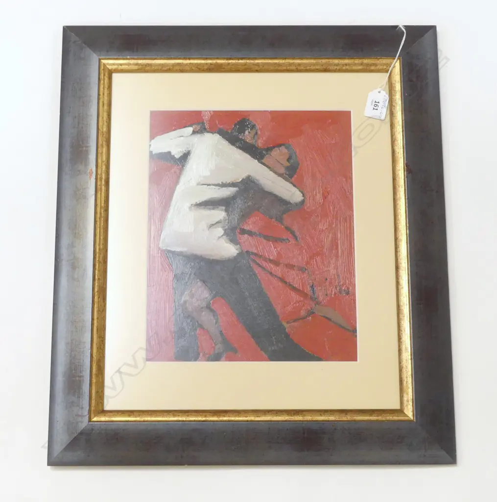 MODERNIST OIL ON BOARD 320X390MM Image 1++