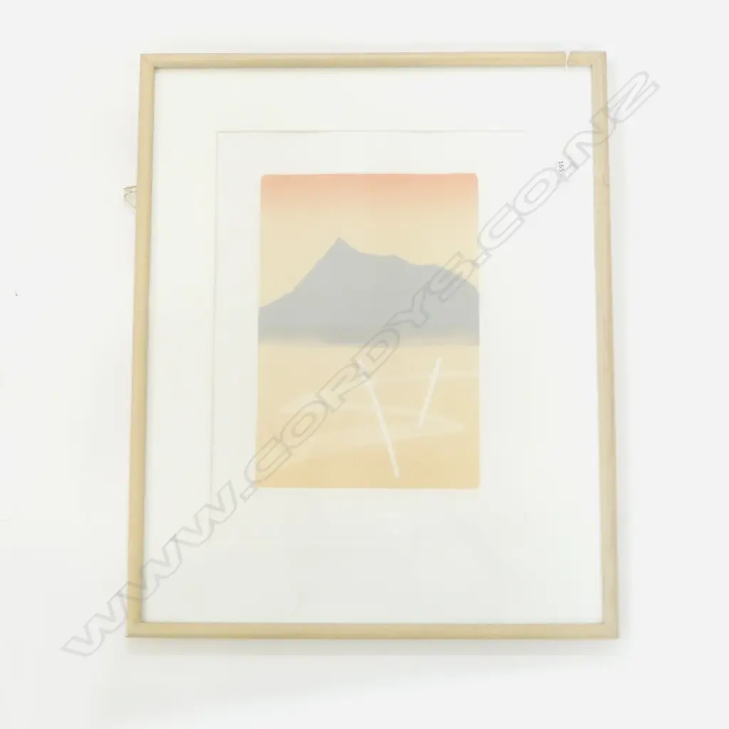 RODNEY FUMPSTON 'HOKKAIDO SUNSET' ETCHING 3/75 450x340mm Image 1++