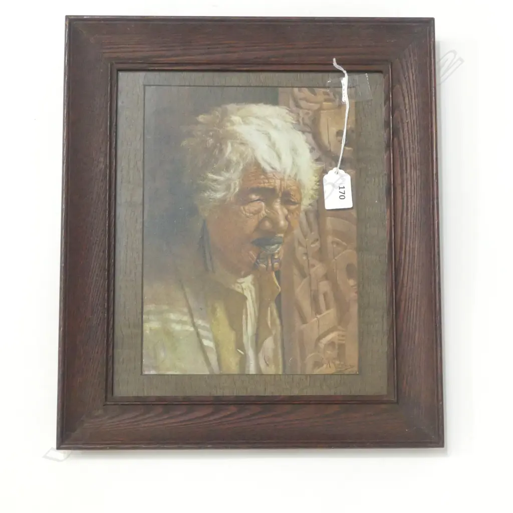 VINTAGE GOLDIE PRINT 'THE OLD SENTINEL' 290 x 240mm Image 1++