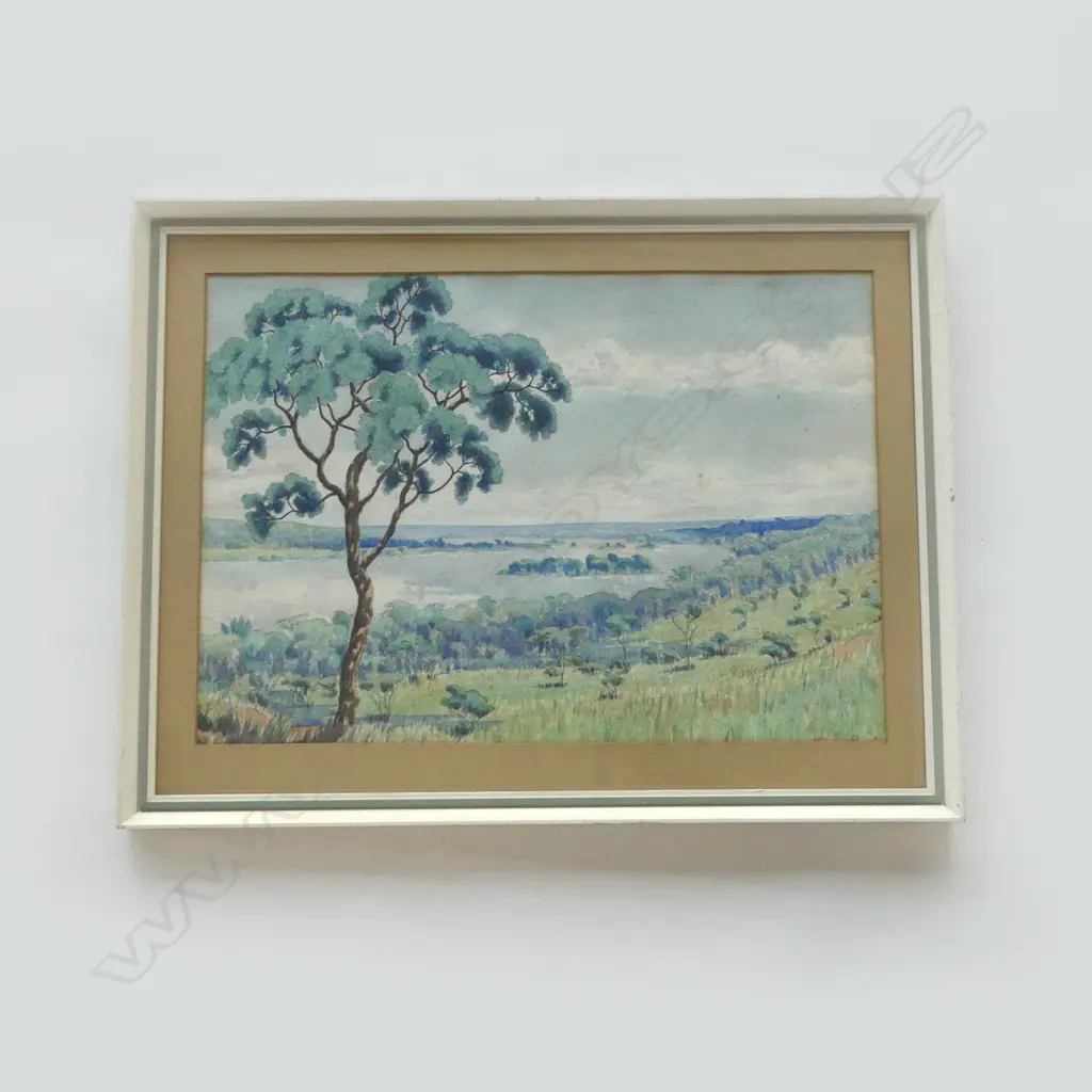 DILROY, 'ZAMBEZI ABOVE SESHEKE, RAINY SEASON', W/C. 330 x 480mm Image 1++