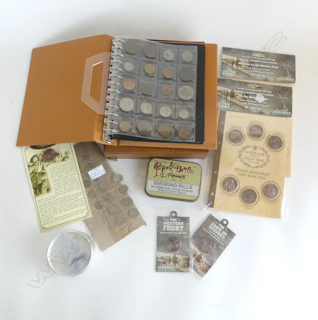 ASST. COINS; GREAT BRITAIN ALBUM ETC Image 1++