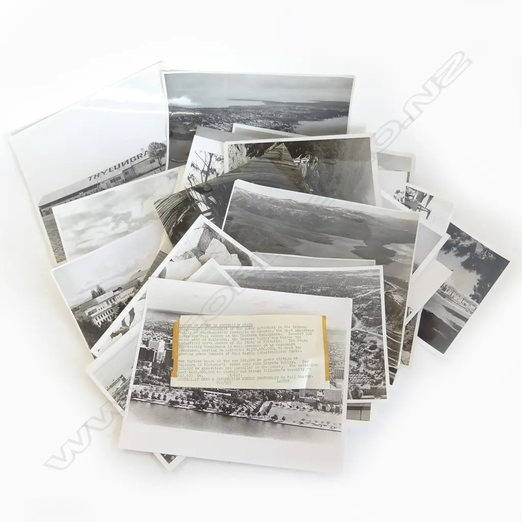 COLLECTION PRESS PHOTOS 1970/80s AUSTRALIAN RURAL/PERTH/CANBERRA (attrb. Robin Smith NZ photography pioneer) Image 1++