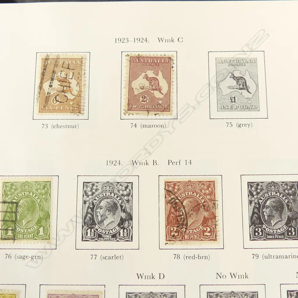 3 STAMP ALBUMS; AUSTRLIAN INCL. EARLY KANGAROOS ETC, 'THE LLOYDS COLLECTION' & 'THE COMMONWEALTH COLLECTION' Image 1++