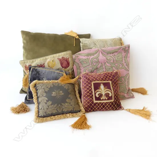 7 ASST. CUSHIONS