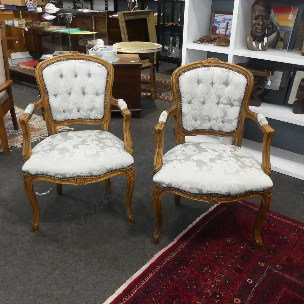 PR FRENCH STYLE ARMCHAIRS Image 1++