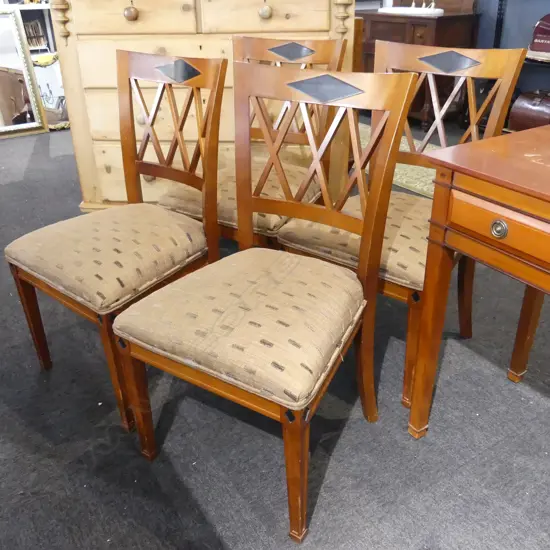 4 DINING CHAIRS