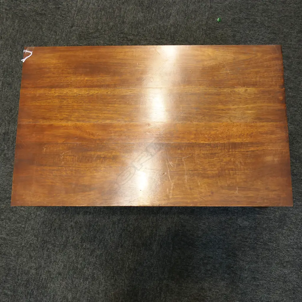 MAHOGANY SIDE TABLE W.670mm Image 1++