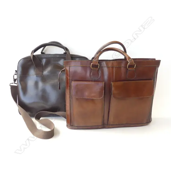 2 BRIEF CASES; 1 TED BAKER W.420mm