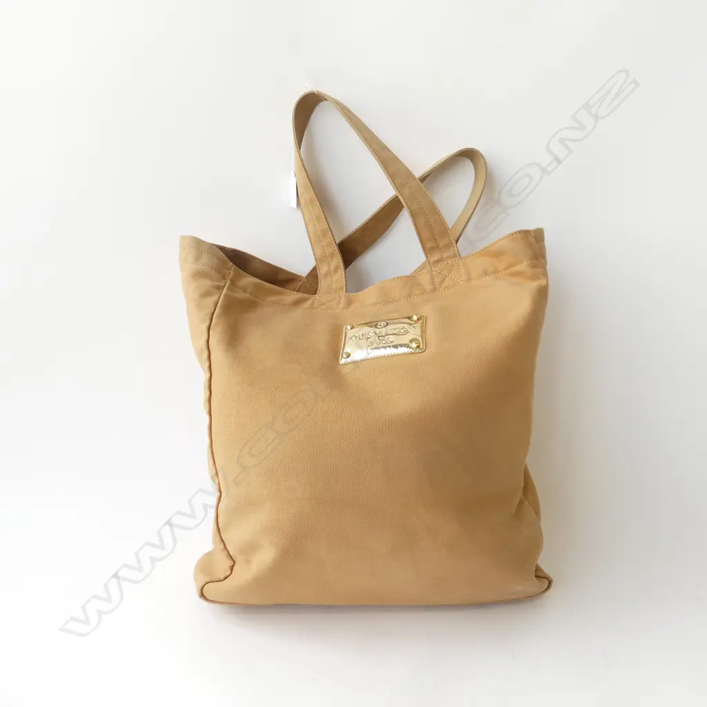 LOUIS VUITTON 'LOVE' CANVAS HANDBAG & DUST COVER Image 1++