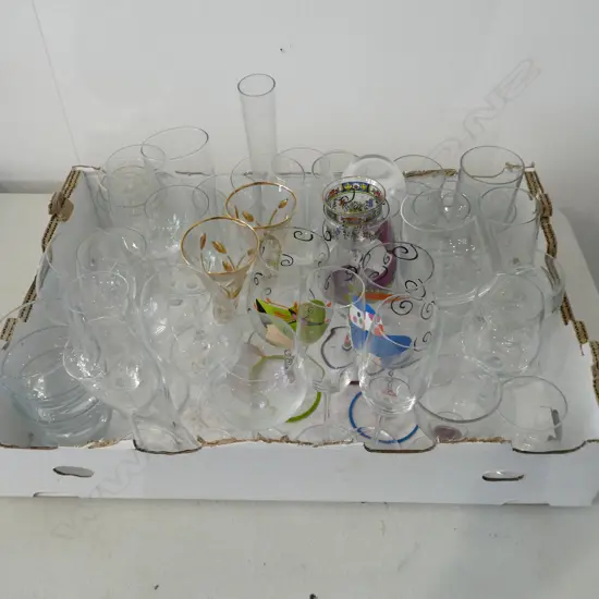 ASST. DRINKING GLASSES