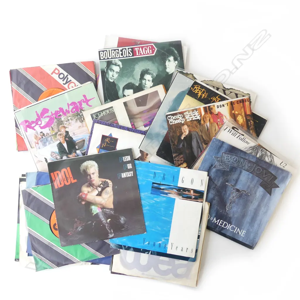 PICTURE SLEEVE POP & ROCK 45s + OTHER Image 1++