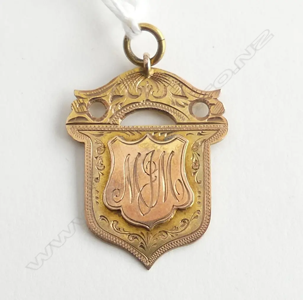 9ct NZ GOLD MEDALLION BY KOHNS BROS 4.3gm Image 1++