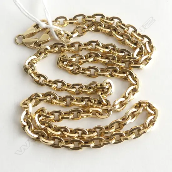 14ct HOLLOW CABLE CHAIN 11.0gm