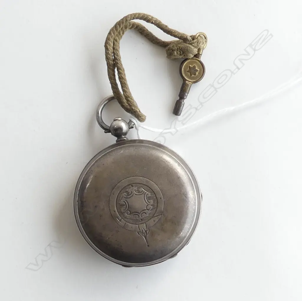 SILVER POCKET WATCH CASE ONLY 53.75gms Birmingham 1915 Image 1++