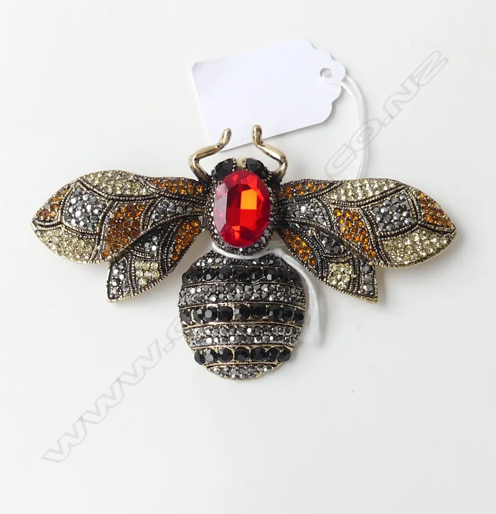COSTUME BUG BROOCH W.100mm Image 1++