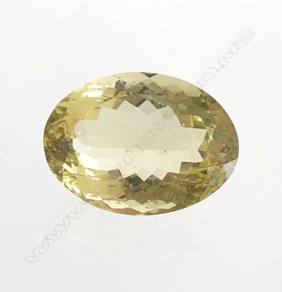 LG FACET CUT CITRINE 42.5cts  (27x20 mm) Image 1++
