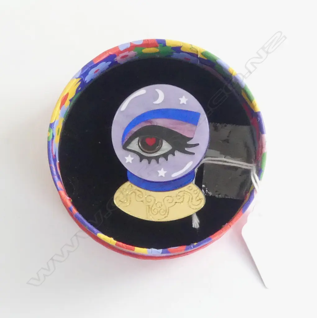 ERSTWILDER LIMITED EDITION 'SPELLBOUND' BROOCH -All seeing eye (boxed) Image 1++