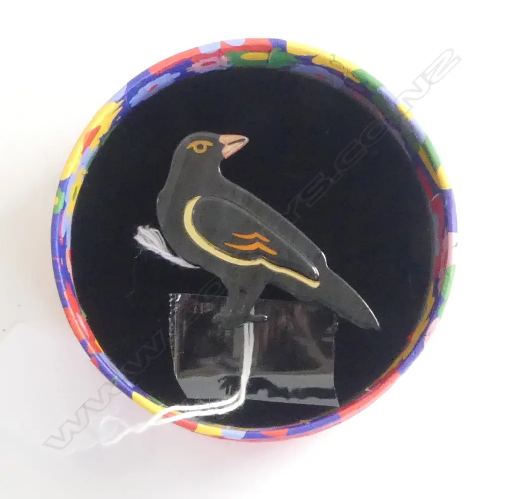 ERSTWILDER LIMITED EDITION 'SPELLBOUND' BROOCH -The Raven  (boxed) Image 1++