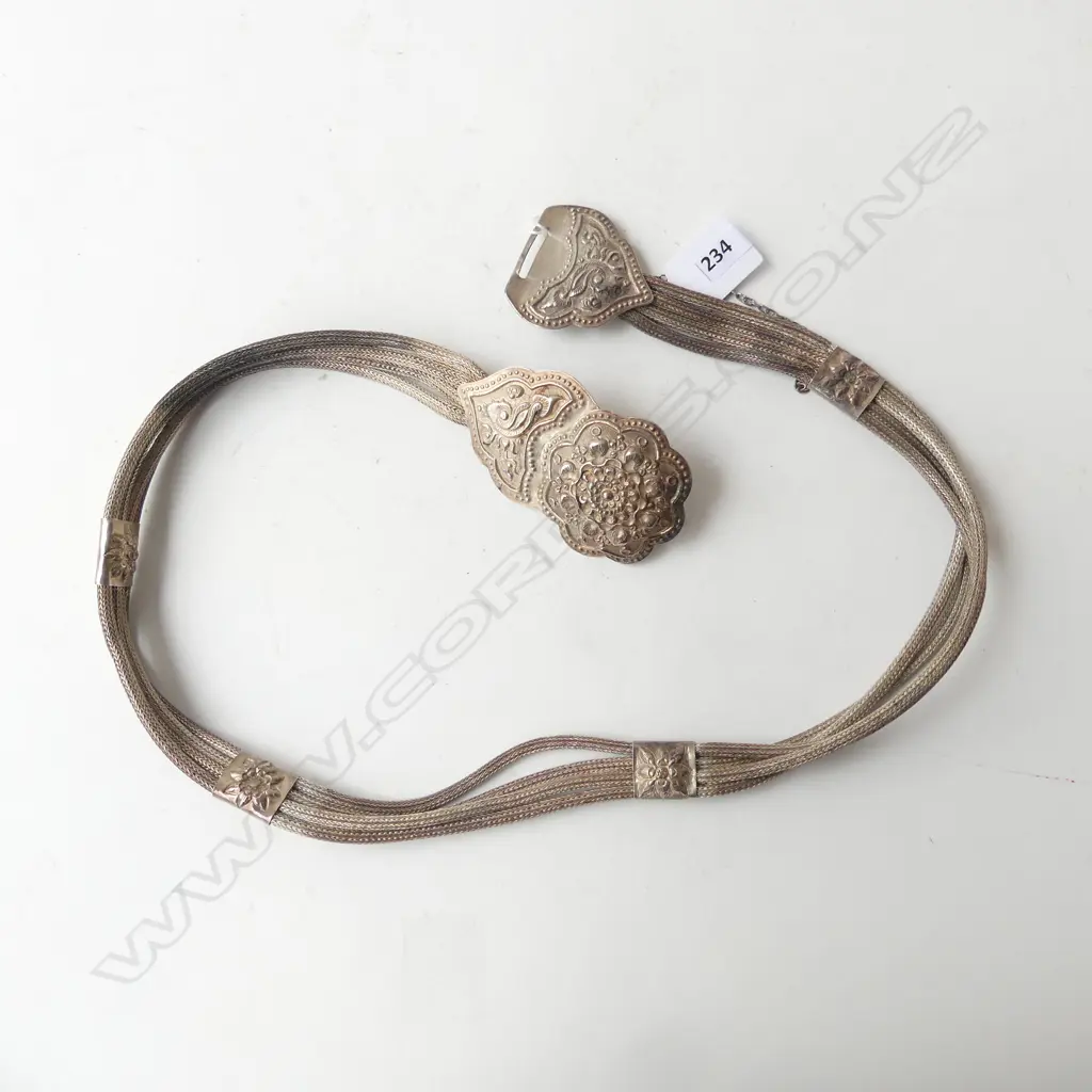 850 SILVER BELT, 352gms Image 1++
