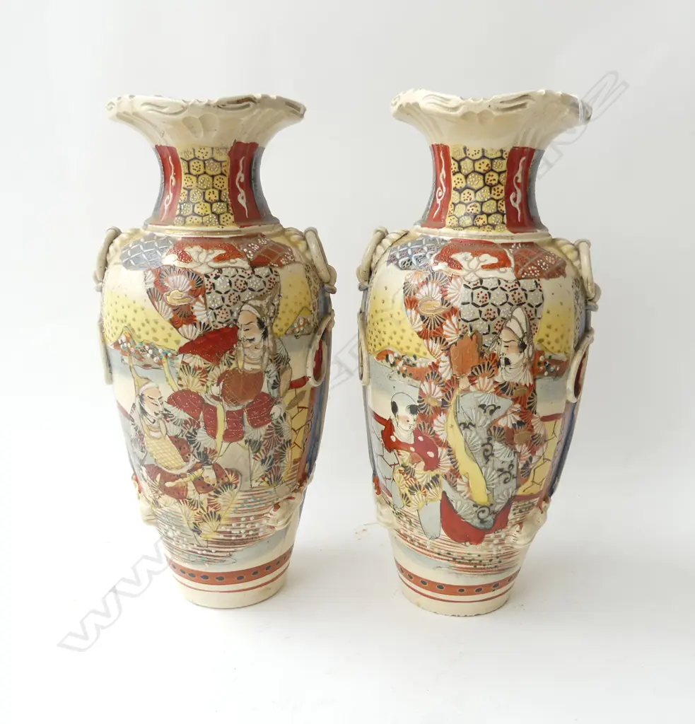 PR SATSUMA VASES H.330mm Image 1++