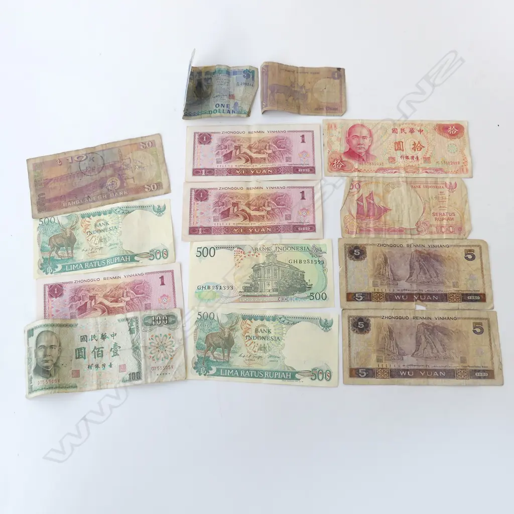 ASST. ORIENTAL BANK NOTES Image 1++