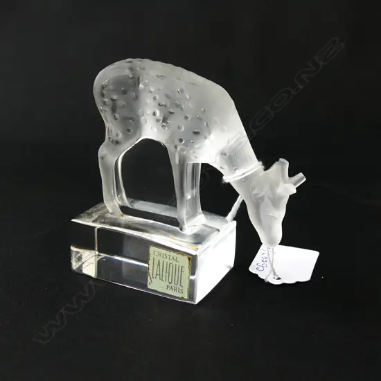 LALIQUE DEER H.80mm