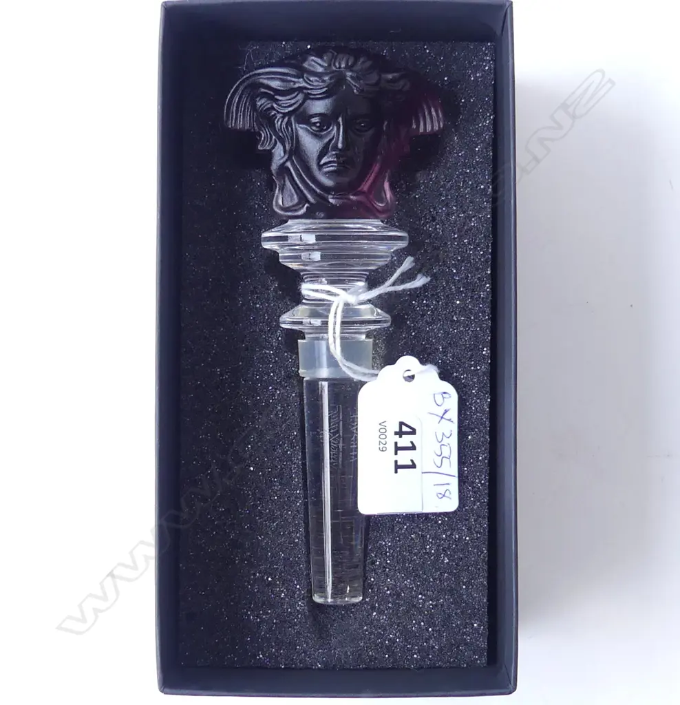 ROSENTHAL VERSACE STOPPER H.130mm, BOXED repaired Image 1++