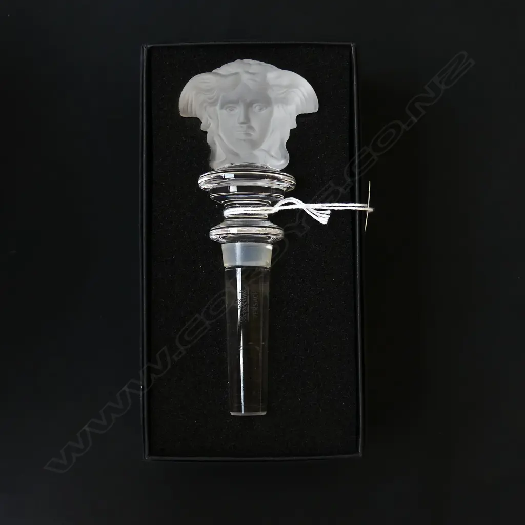 ROSENTHAL VERSACE STOPPER H.130mm, BOXED Image 1++