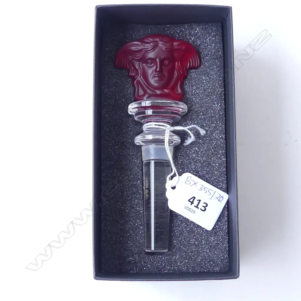 ROSENTHAL VERSACE STOPPER H.130mm, BOXED Image 1++