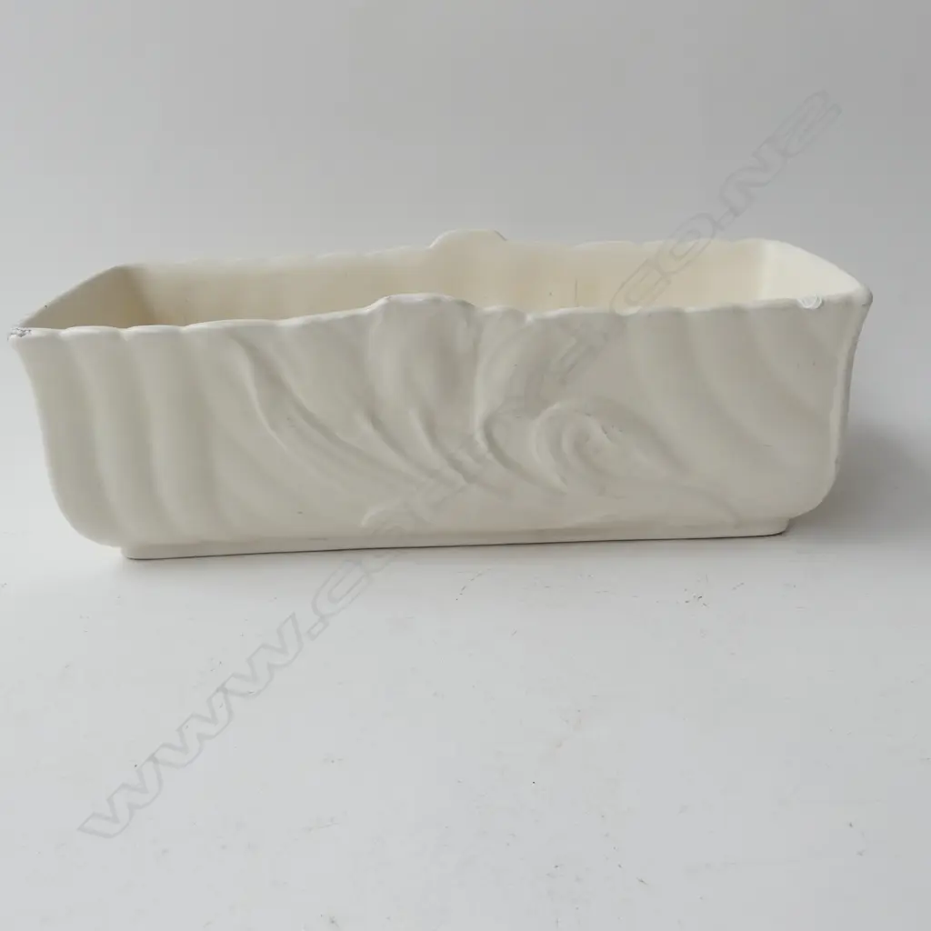 ENGLISH SPODE CREAM MANTLE VASE 300 x 120mm (marks) Image 1++
