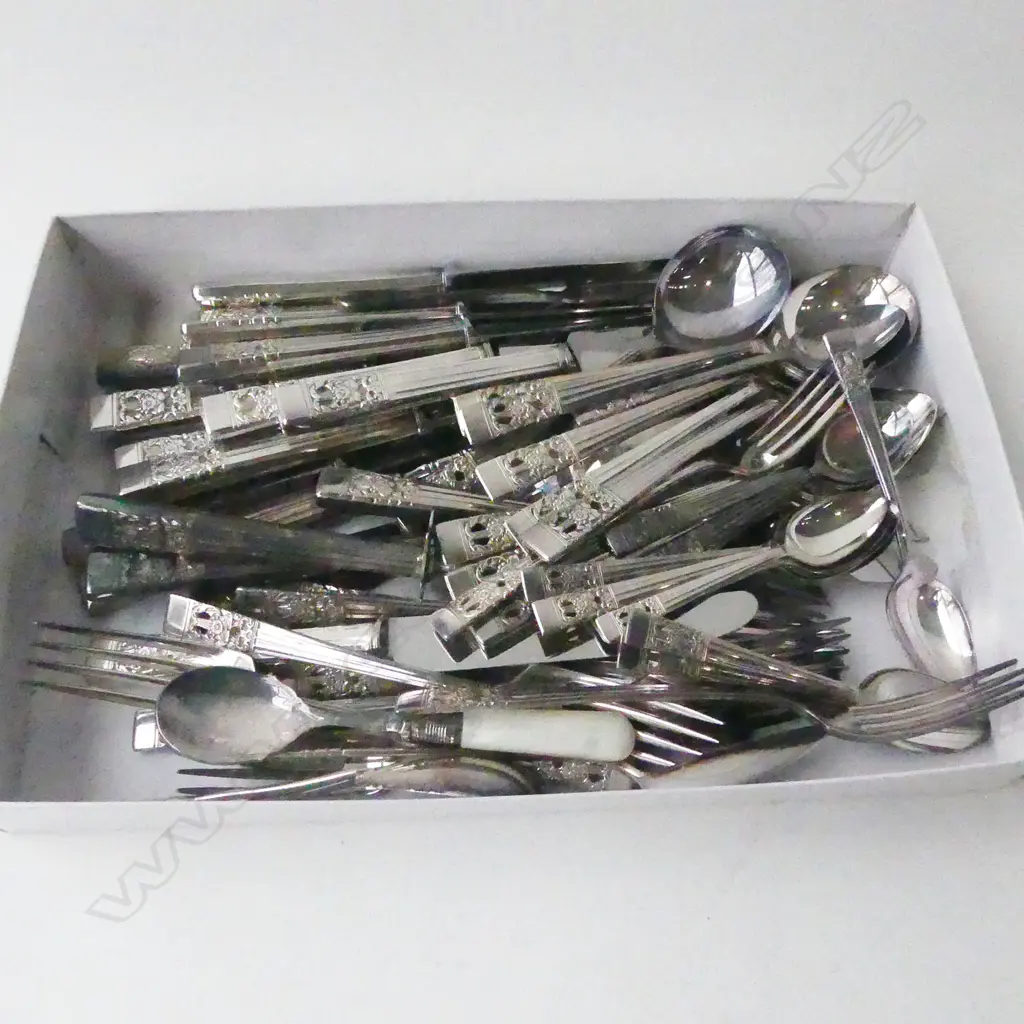 TRAY SHEFFIELD COMMUNITY PLATE CUTLERY Image 1++