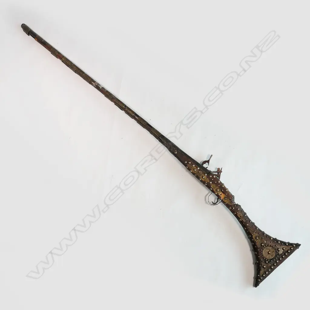 ANTIQUE MIDDLE EASTERN MUSKET L.1510mm Image 1++