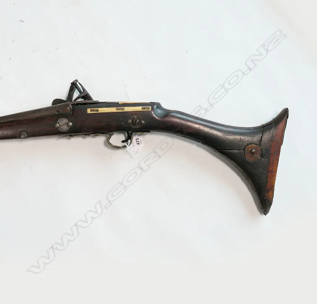 ANTIQUE MIDDLE EASTERN MUSKET L.1420mm Image 1++