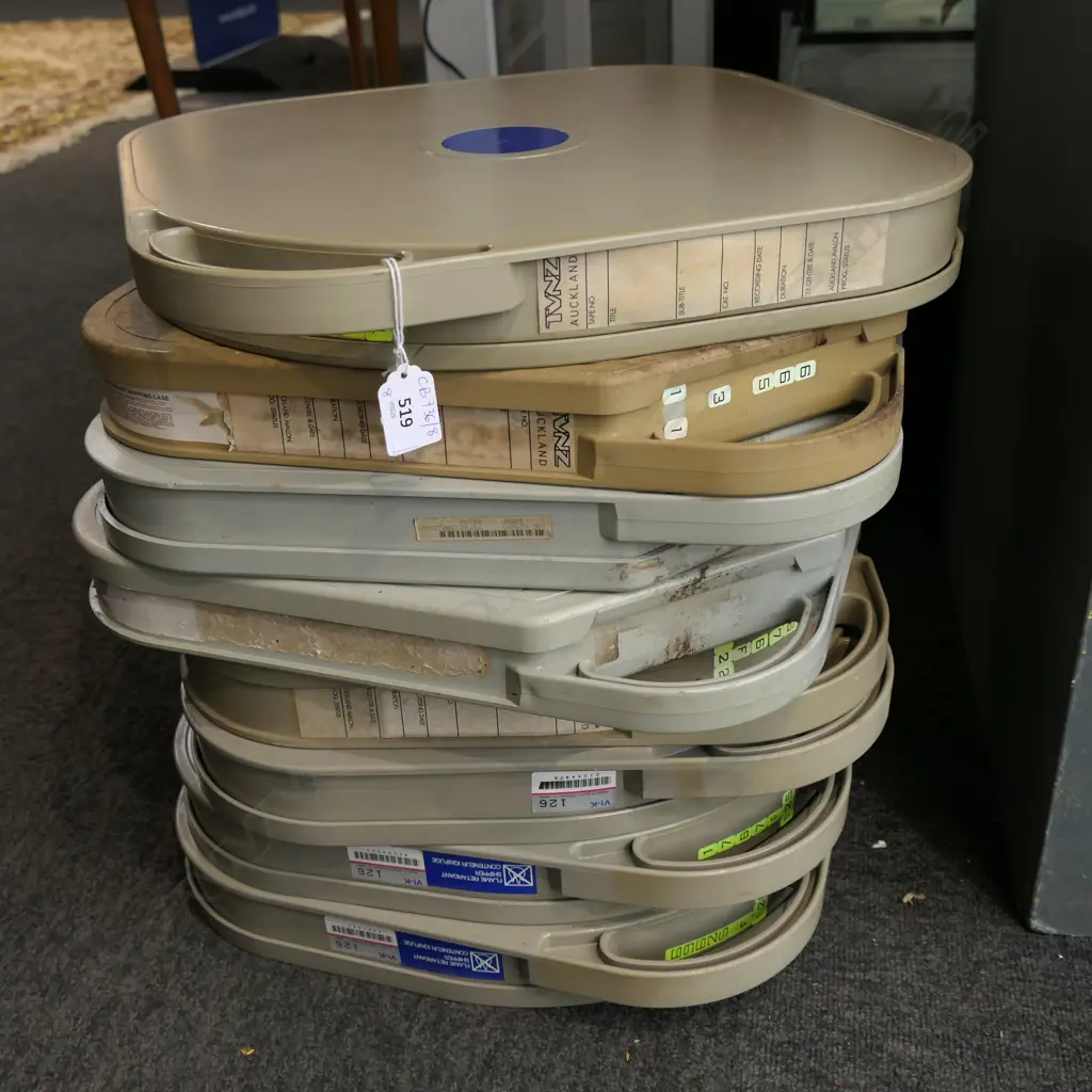 8 BOXED TV / FILM REELS Image 1++