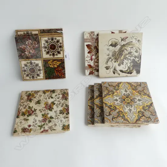 9 VICTORIAN TILES 155x155mm 1 AF