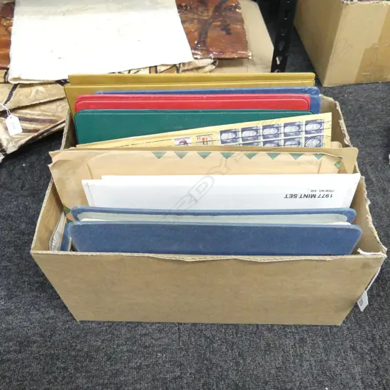 ASST. STAMP ALBUMS