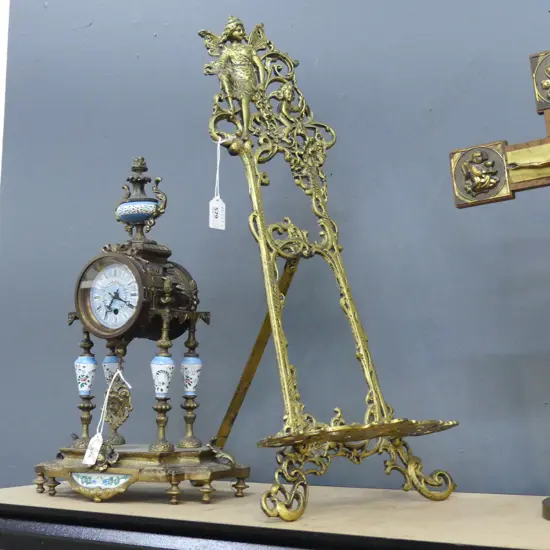ORNATE METAL BOOK STAND H.585mm