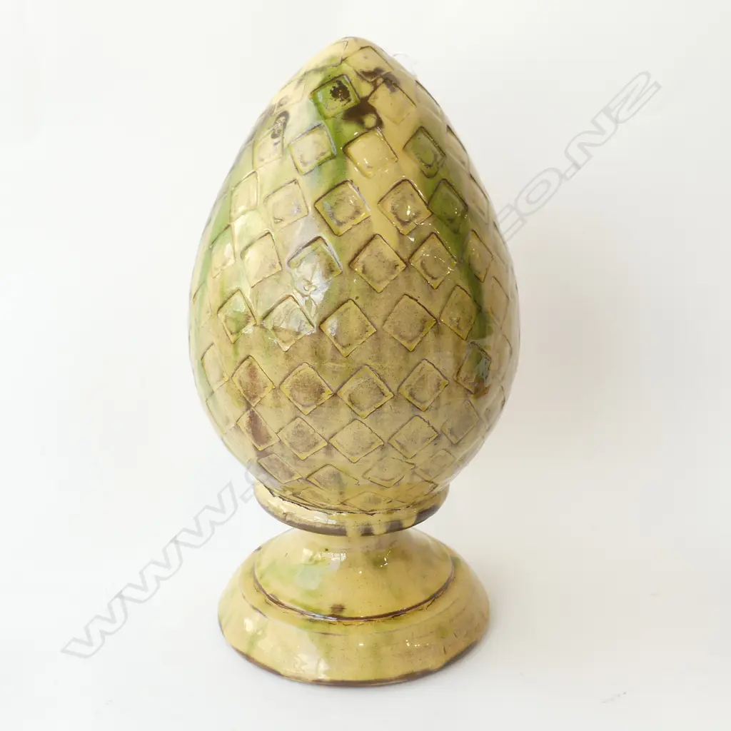 GLAZED POTTERY FINIAL H.365mm Image 1++