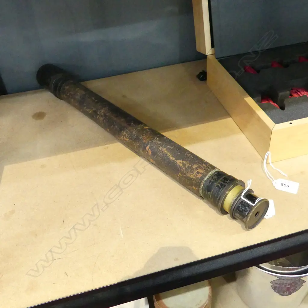 VINTAGE TELESCOPE 'C. P. GOERZ POZSONY L.565mm Image 1++