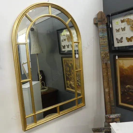LG GILDED ARCH MIRROR 1050x700mm