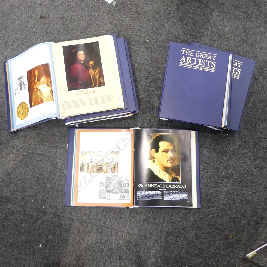8 FOLDERS 'THE GREAT ARTISTS' Image 1++